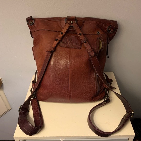 ISO👉Aunts and Uncles leather backpack purse - Picture 3 of 4